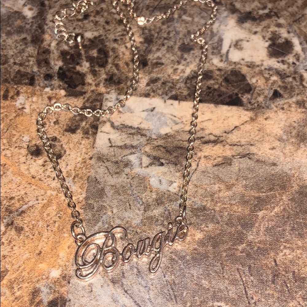 Gold necklace